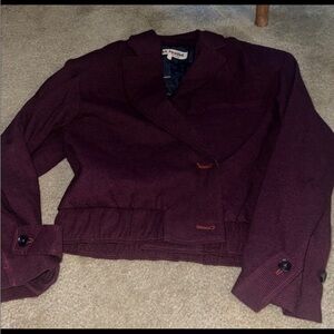 Nwot Women's Burgundy Jacket